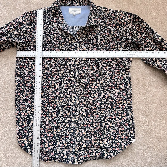 Birds Of Paradise By Trovata Long Sleeve Button Down Corduroy Shirt - Picture 6 of 8